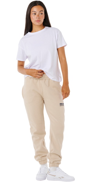 2025 Rip Curl Mujer Surf Puff Track Pant 03LWPA - Natural